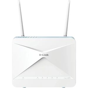 D-Link AX1500 4G smart router - Wi-Fi 6, Gigabit Ethernet, blå, hvid D-Link AX1500 4G smart router - Wi-Fi 6, Gigabit Ethernet, blå, hvid