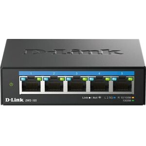 D-Link 5-Port Multi-Gigabit Unmanaged Switch - Ethernet 2.5G D-Link 5-Port Multi-Gigabit Unmanaged Switch - Ethernet 2.5G