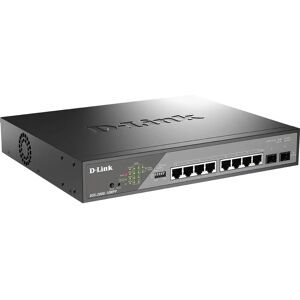 D-Link DSS-200G-10MPP/B Managed Layer 2 Gigabit Ethernet PoE++ Switch - 8 Ports D-Link DSS-200G-10MPP/B Managed Layer 2 Gigabit Ethernet PoE++ Switch - 8 Ports