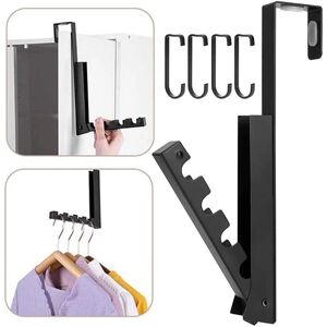 Qanye Porte-manteaux Muraux - Vêtements, Sacs, Écharpes - Supporte 6kg - Publicité Qanye Porte-manteaux Muraux - Vêtements, Sacs, Écharpes - Supporte 6kg - Publicité