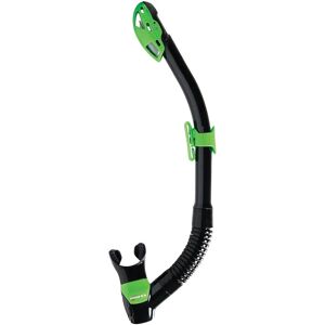 Mares Rebel Dry Black/Green Snorkel - Snorkel Mares Rebel Dry Black/Green Snorkel - Snorkel