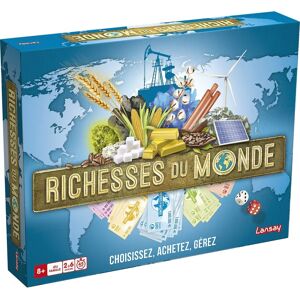 Lansay 75045 Riquezas del Mundo - Juego de Mesa 8+ Años Lansay 75045 Riquezas del Mundo - Juego de Mesa 8+ Años