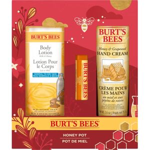 Burt's Bees Honey Pot Gift Set - Body Lotion, Hand Cream & Lip Balm Burt's Bees Honey Pot Gift Set - Body Lotion, Hand Cream & Lip Balm