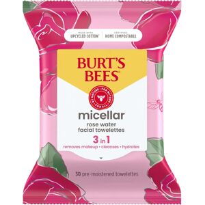 Burts Bees Rose Water Micellar Makeup Remover Towelettes - 30 Count Burts Bees Rose Water Micellar Makeup Remover Towelettes - 30 Count