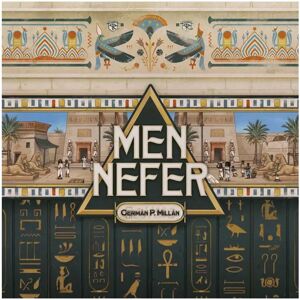 Asmodee Men Nefer Board game - Worker placement & tile drafting Asmodee Men Nefer Board game - Worker placement & tile drafting