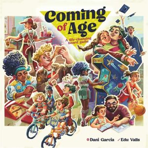 Asmodee Coming of Age - Board game for 1-4 players - 40-80 min Asmodee Coming of Age - Board game for 1-4 players - 40-80 min