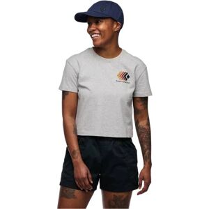 Black Diamond Faded Crop SS Tee - T-Skjorte Black Diamond Faded Crop SS Tee - T-Skjorte