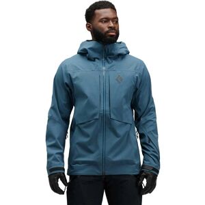 Black Diamond Mens Factor Shell - Midnight Blue - Ski Jacket Black Diamond Mens Factor Shell - Midnight Blue - Ski Jacket