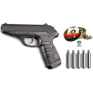 Pistola de aire Gamo P-25 Blowback - Semiautomática, 16 disparos Pistola de aire Gamo P-25 Blowback - Semiautomática, 16 disparos