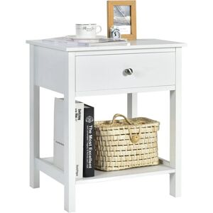 COSTWAY - Comodino con Cassetto - 2 livelli - con cassetto - Bedside table COSTWAY - Comodino con Cassetto - 2 livelli - con cassetto - Bedside table