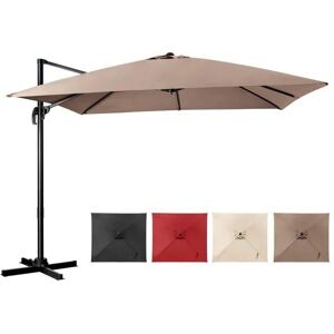 Parasole de jardin Costway 300x300cm - Rotation à 360°, Inclinaison & Base Croisée - Publicité Parasole de jardin Costway 300x300cm - Rotation à 360°, Inclinaison & Base Croisée - Publicité