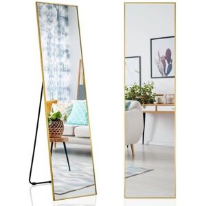 Espejo de cuerpo entero Costway - 160x40cm - Vidrio irrompible Espejo de cuerpo entero Costway - 160x40cm - Vidrio irrompible