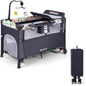Dětská postýlka Costway - 5 v 1 s nastavitelnou výškou Dětská postýlka Costway - 5 v 1 s nastavitelnou výškou