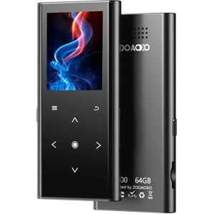 ZOOAOXO - 64GB - Bluetooth 5.2 - Built-in Speaker - MP3 Player ZOOAOXO - 64GB - Bluetooth 5.2 - Built-in Speaker - MP3 Player