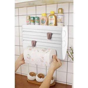 Livingandhome - Foil Dispenser - White - Wall-mount - Gadget Livingandhome - Foil Dispenser - White - Wall-mount - Gadget