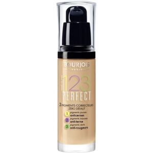 Base de Maquillage Beige Foncé Bourjois - Parfaite pour la Peau - Publicité Base de Maquillage Beige Foncé Bourjois - Parfaite pour la Peau - Publicité