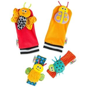 Lamaze Baby Rattle Set - Foot & Wrist Finders - Soft Fabric Lamaze Baby Rattle Set - Foot & Wrist Finders - Soft Fabric