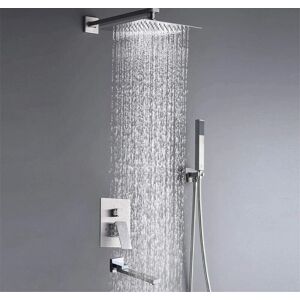 Xifumixertaps Black Concealed Shower Mixer Set - Shower Type Xifumixertaps Black Concealed Shower Mixer Set - Shower Type