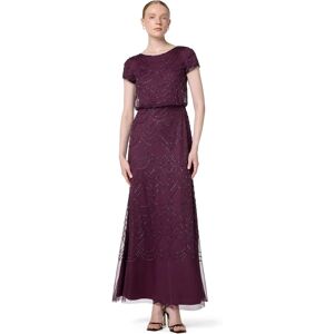 Adrianna Papell Blouson Beaded Evening Maxi Dress - Evening Maxi Dress Adrianna Papell Blouson Beaded Evening Maxi Dress - Evening Maxi Dress