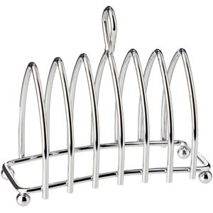 KitchenCraft Toaster Stand - Chromed Steel Holder - 12.5x6.5x10cm KitchenCraft Toaster Stand - Chromed Steel Holder - 12.5x6.5x10cm