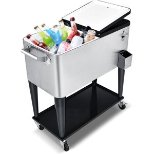 Casart 76L Rolling Cooler - Outdoor - Shelf - Cooler Casart 76L Rolling Cooler - Outdoor - Shelf - Cooler