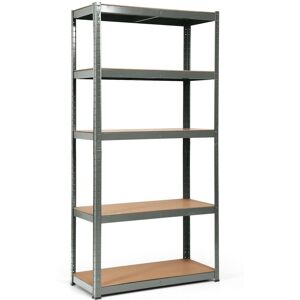 Casart - 5-Tier Storage Rack - Grey - Storage rack Casart - 5-Tier Storage Rack - Grey - Storage rack