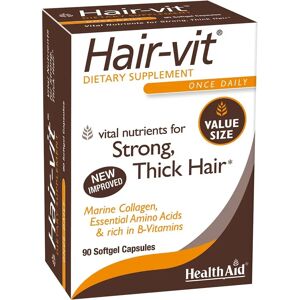 HealthAid Hair Vitamins - Hair Growth, 90 Capsules HealthAid Hair Vitamins - Hair Growth, 90 Capsules