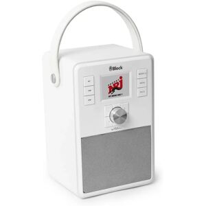 BLOCK eMotion Radio Numérique Portable Blanc BLOCK eMotion Radio Numérique Portable Blanc