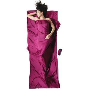 Drap de Voyage en Soie Mulberry Rouge - Inlet de Sac de Couchage - Publicité Drap de Voyage en Soie Mulberry Rouge - Inlet de Sac de Couchage - Publicité