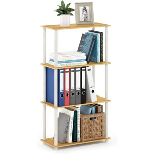 Furinno Model 99557BE/WH White Shelf - Storage & Organization Furinno Model 99557BE/WH White Shelf - Storage & Organization