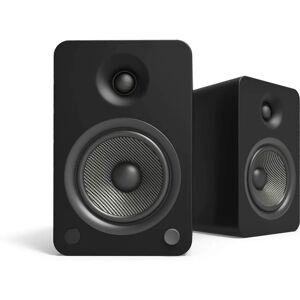 Kanto YU6 Powered Bookshelf Speakers - Matte Black - Bookshelf Speakers Kanto YU6 Powered Bookshelf Speakers - Matte Black - Bookshelf Speakers