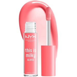 NYX This Is Milky Lip Gloss - Moo-dy Peach - Lip Gloss NYX This Is Milky Lip Gloss - Moo-dy Peach - Lip Gloss