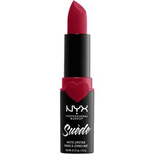 NYX Professional Makeup Suede Matte Lipstick - Spicy - Lipstick for Women NYX Professional Makeup Suede Matte Lipstick - Spicy - Lipstick for Women