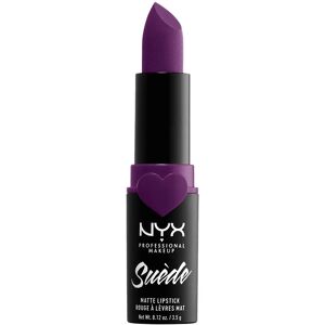 NYX Professional Makeup NYX Suede Matte Lipstick - Purple - Lipstick NYX Professional Makeup NYX Suede Matte Lipstick - Purple - Lipstick