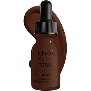 NYX Professional Makeup Total Control Pro Drop Foundation Deep Ebony 25 NYX Professional Makeup Total Control Pro Drop Foundation Deep Ebony 25