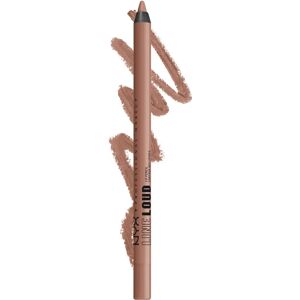 NYX Professional Makeup Line Loud Vegan Lip Pencil - Lipstick & Lip Gloss - Longwear, Vegan NYX Professional Makeup Line Loud Vegan Lip Pencil - Lipstick & Lip Gloss - Longwear, Vegan