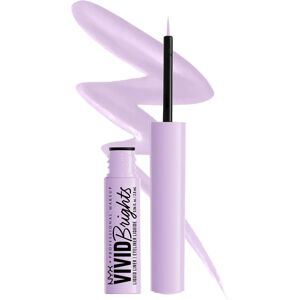 Nyx Womens Professional Makeup Vivid Brights Eyeliner - Lilac Link - One Size Nyx Womens Professional Makeup Vivid Brights Eyeliner - Lilac Link - One Size