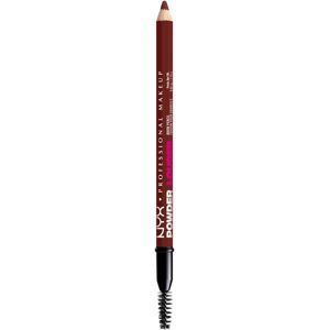 NYX Professional Makeup Powder Louder Effect Eyebrow Pencil - Black Cherry NYX Professional Makeup Powder Louder Effect Eyebrow Pencil - Black Cherry