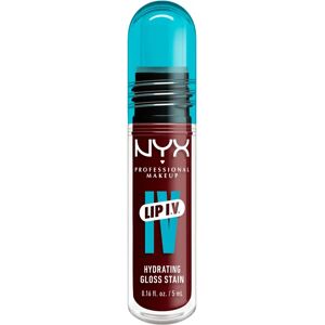 NYX Professional Makeup Lip IV Water Bout Wine Long-Lasting Lip Gloss NYX Professional Makeup Lip IV Water Bout Wine Long-Lasting Lip Gloss