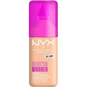 NYX Professional Makeup Make 'Em Wonder Light Foundation - Skin-Adaptable Finish NYX Professional Makeup Make 'Em Wonder Light Foundation - Skin-Adaptable Finish