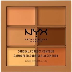Palette de Maquillage Nyx Professionnel - Concealer, Correcteur, Contour - Profond - Publicité Palette de Maquillage Nyx Professionnel - Concealer, Correcteur, Contour - Profond - Publicité