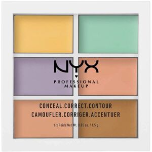 NYX Professional Makeup Colour Correcting Palette Concealer - 6x1.5g NYX Professional Makeup Colour Correcting Palette Concealer - 6x1.5g