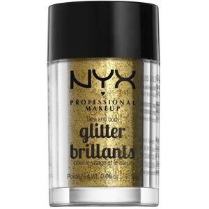 NYX Professional Makeup Paillettes Visage & Corps Or - Paillettes visage et corps - Publicité NYX Professional Makeup Paillettes Visage & Corps Or - Paillettes visage et corps - Publicité