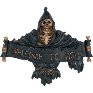 Nemesis Now Welcome To Hell Grim Reaper Hanging Sign Nemesis Now Welcome To Hell Grim Reaper Hanging Sign