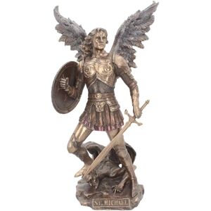 Nemesis Now Michael 38.5cm Bronze Angel Figurine Nemesis Now Michael 38.5cm Bronze Angel Figurine