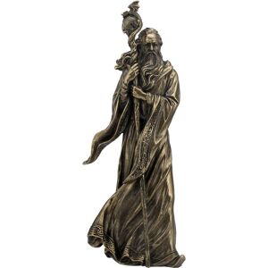 Nemesis Now Bronze Wizard Merlin Figurine - Magic Sorcerer Ornament Nemesis Now Bronze Wizard Merlin Figurine - Magic Sorcerer Ornament