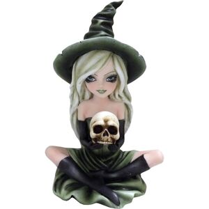 Nemesis Now Zelda Green Witch With Skull Statue Figurine - Figurine Nemesis Now Zelda Green Witch With Skull Statue Figurine - Figurine