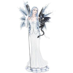 Nemesis Now Ice Fairy Model with Dragon - 57cm - Fairy Figurine Nemesis Now Ice Fairy Model with Dragon - 57cm - Fairy Figurine