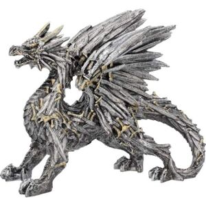 Nemesis Now Swordwing Silver Dragon Sword Blade Figurine - Dragon Figurine Nemesis Now Swordwing Silver Dragon Sword Blade Figurine - Dragon Figurine