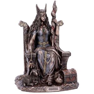 Nemesis Now Frigga Goddess of Wisdom Bronze Figurine - Figurin Nemesis Now Frigga Goddess of Wisdom Bronze Figurine - Figurin